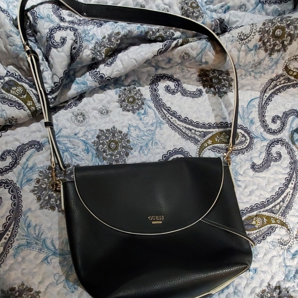 Reversible Leather Guess bag
